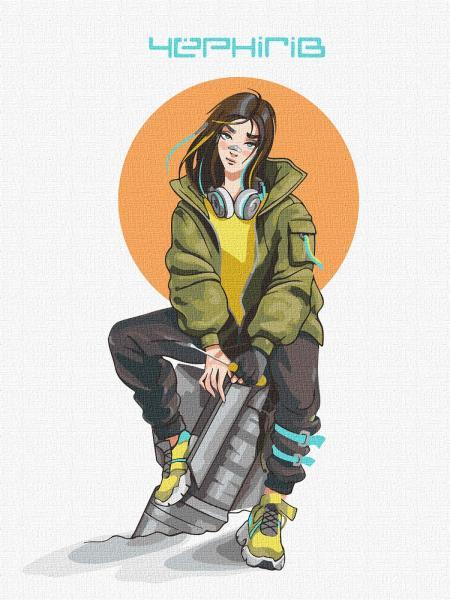 Картина по номерам Идейка Чернигов 30х40 см в термопакете (КНО4885-mt)