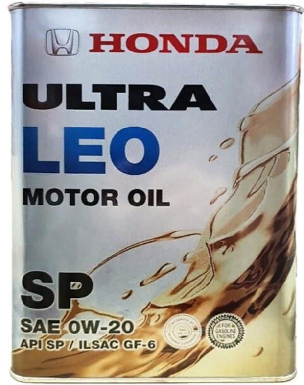 Моторное масло Honda Ultra LEO SP GF-6 0W-20 4 л (0822799974)