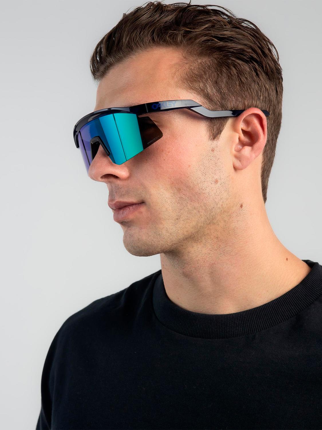 Спортивні сонцезахисні окуляри Oakley Hydra OO9229-0737 Translucent Blue/Prizm Jade - фото 2