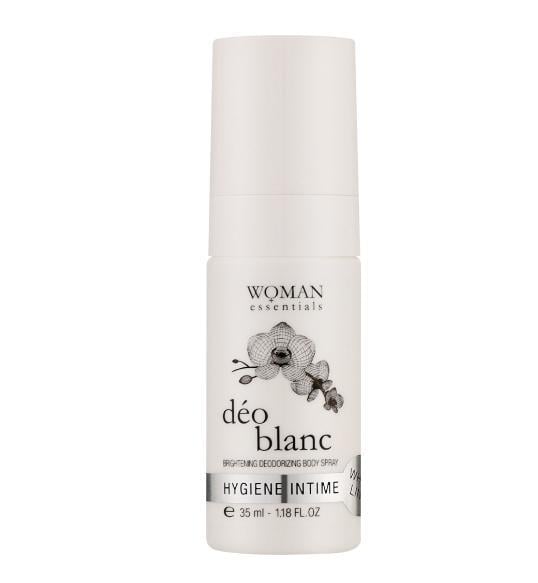 Дезодорант-спрей для тела и интимной гигиены DEO BLANC SOOTHING BRIGHTENING DEO SPRAY Woman Essentias осветляющий 35 мл (2791253474)