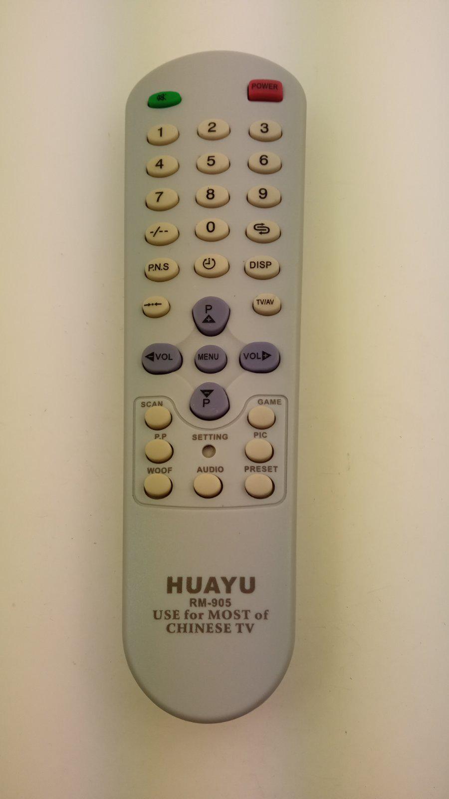 Пульт для RM-905 Akira/Konka/Sanyo/Orion/Opera (26315)