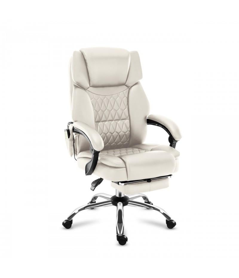 Офисное кресло с массажем Mark Adler Boss 6.0 Beige (2667165301) - фото 3 Офисное кресло с массажем Mark Adler Boss 6.0 Beige (2667165301) - фото 3