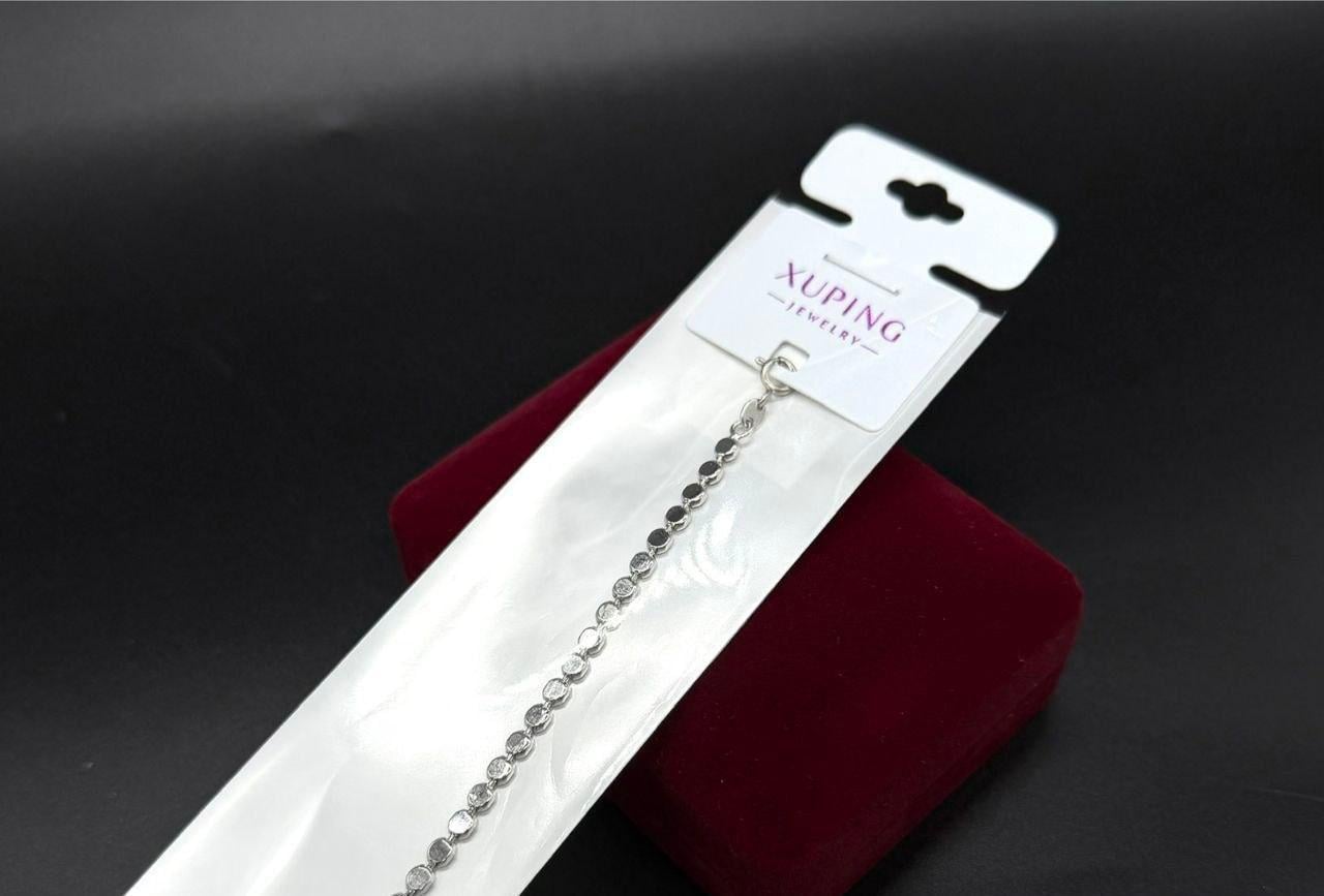 Браслет на руку женский Xuping 19 см Серебристый (2902457258)