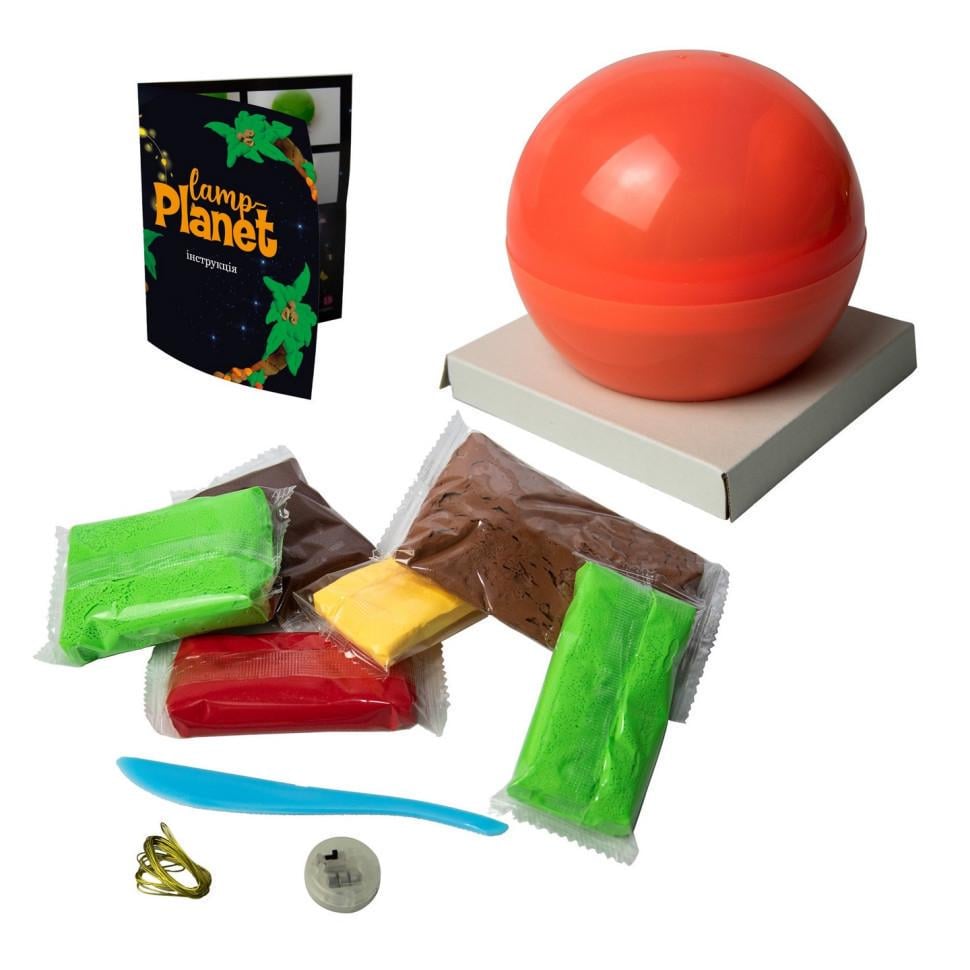 Набір для творчості Strateg Lamp-planet 30222 пластмасова напівсфера (RLT51911)