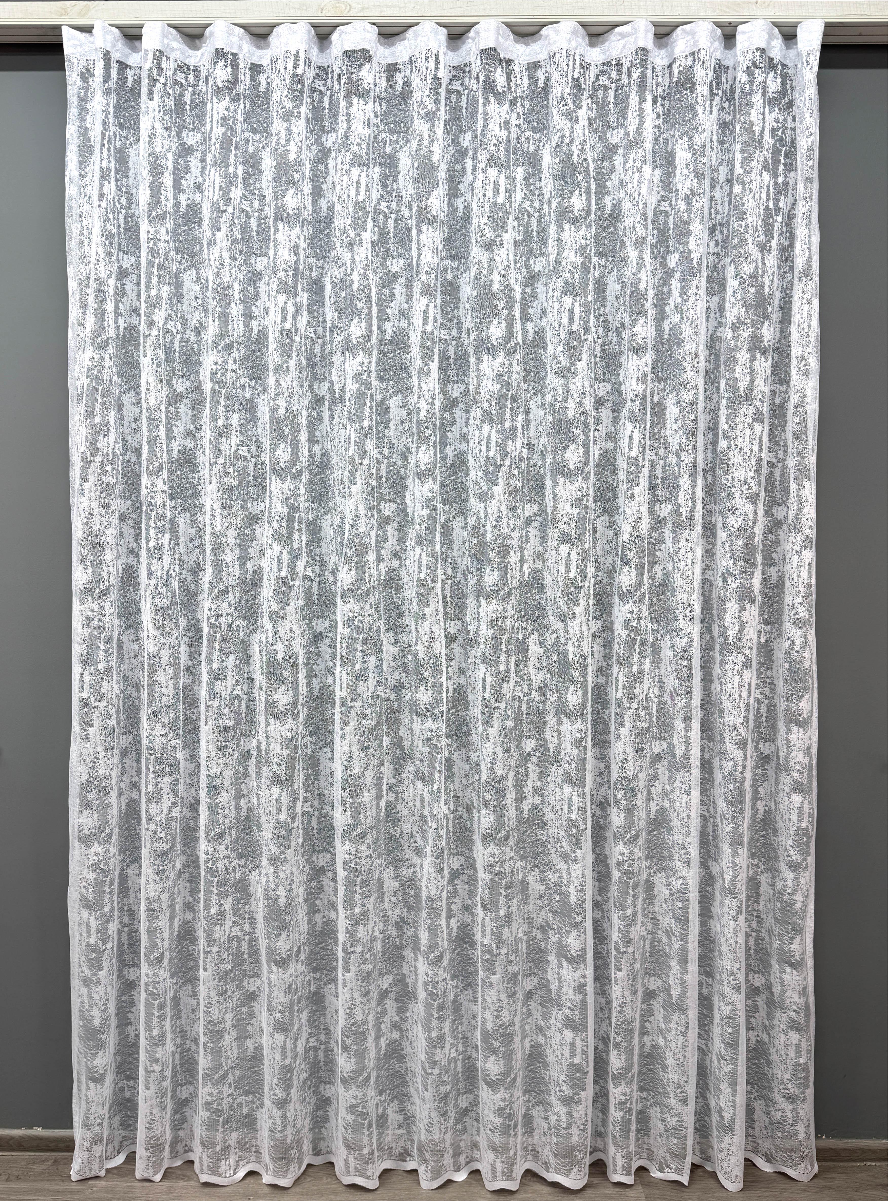 Тюль VR-Textil 703т Мрамор Al-1 жаккард 450х270 см Белый (40-852) Тюль VR-Textil 703т Мрамор Al-1 жаккард 450х270 см Белый (40-852)