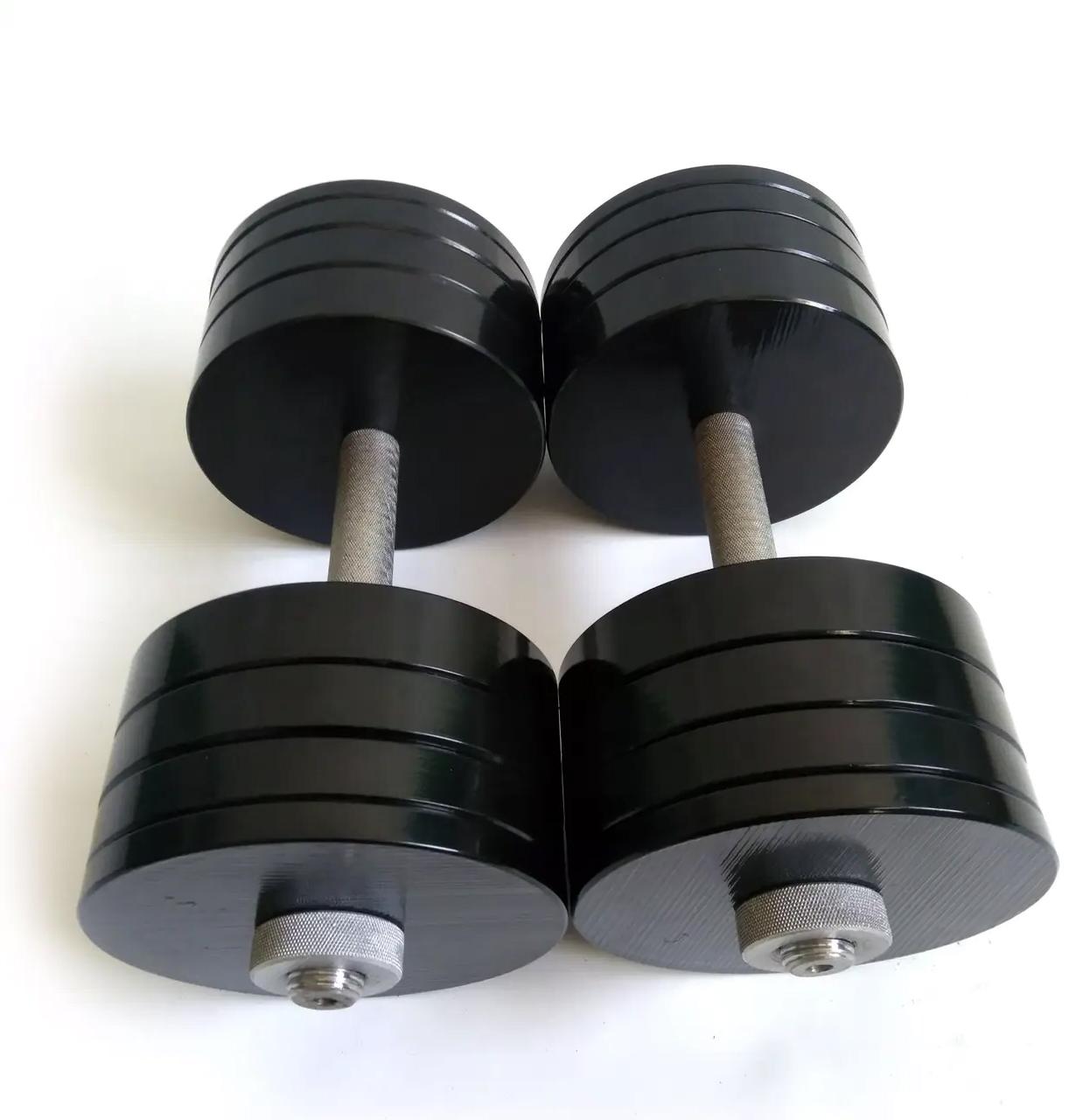 Гантели наборные ТокГанМал-0232 2 по 32 кг металлические с покрытием - фото 1