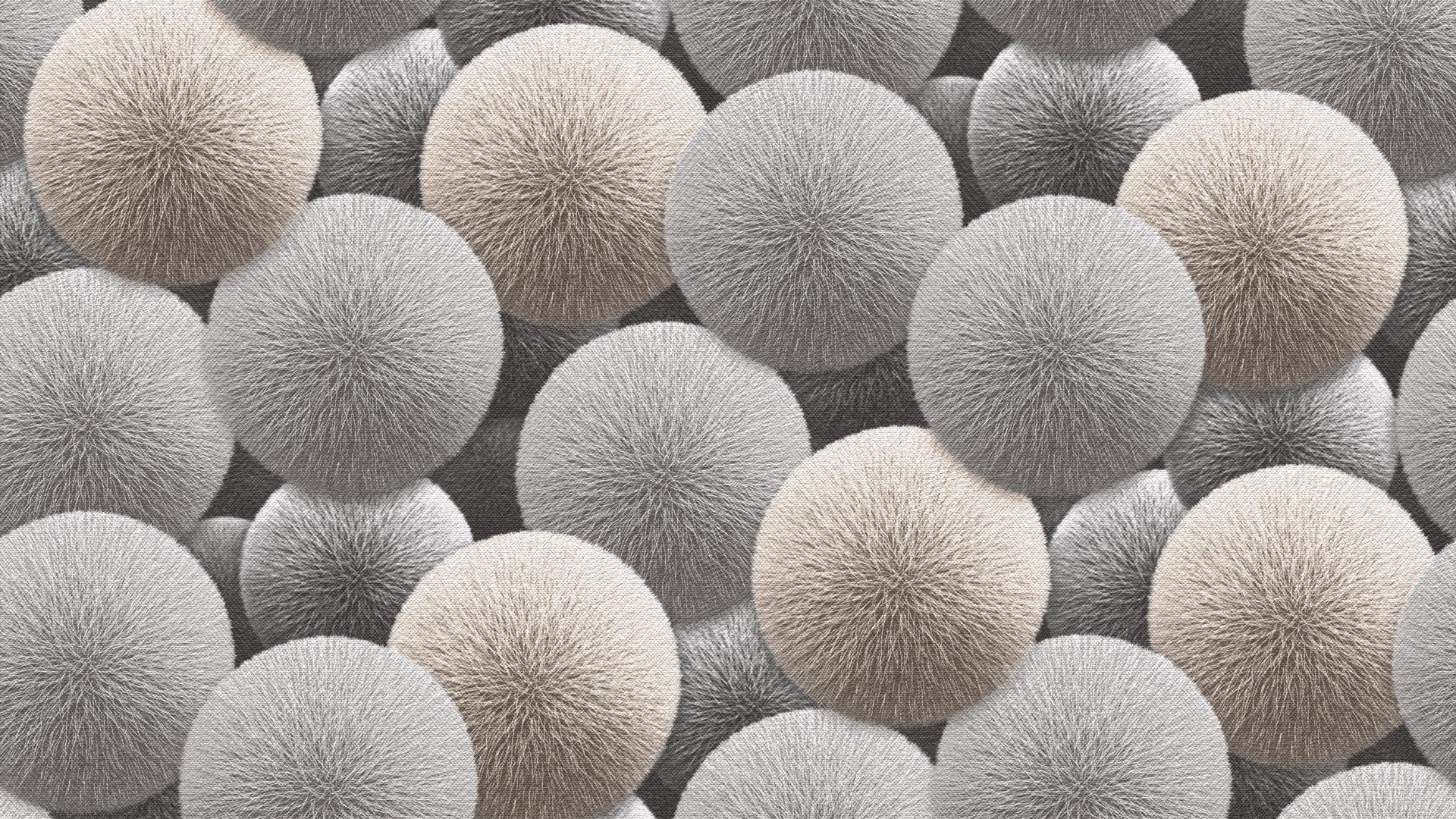 Обои флизелиновые SINTRA Buble 252512 винил горячего тиснения 1,06х10,05 м Серый