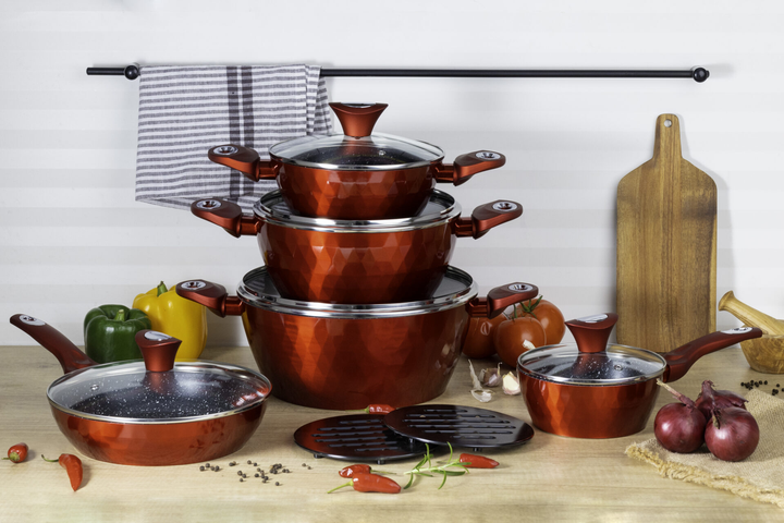 Набір посуду Edenberg з антипригарним покриттям з алюмінію 12 предметів (EB-5637) - фото 15 Набір посуду Edenberg з антипригарним покриттям з алюмінію 12 предметів (EB-5637) - фото 15