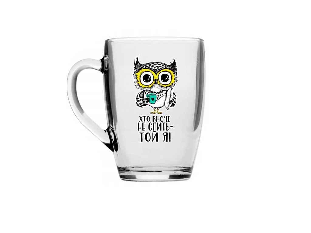 Чашка Kvarta "Хто в ночі не спить" 320 мл (3331) Чашка Kvarta "Хто в ночі не спить" 320 мл (3331)