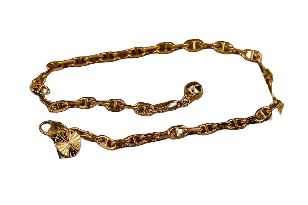 Браслет Xuping Jewelry на ногу молот 27 см 4 мм Золотистый (2629127554)