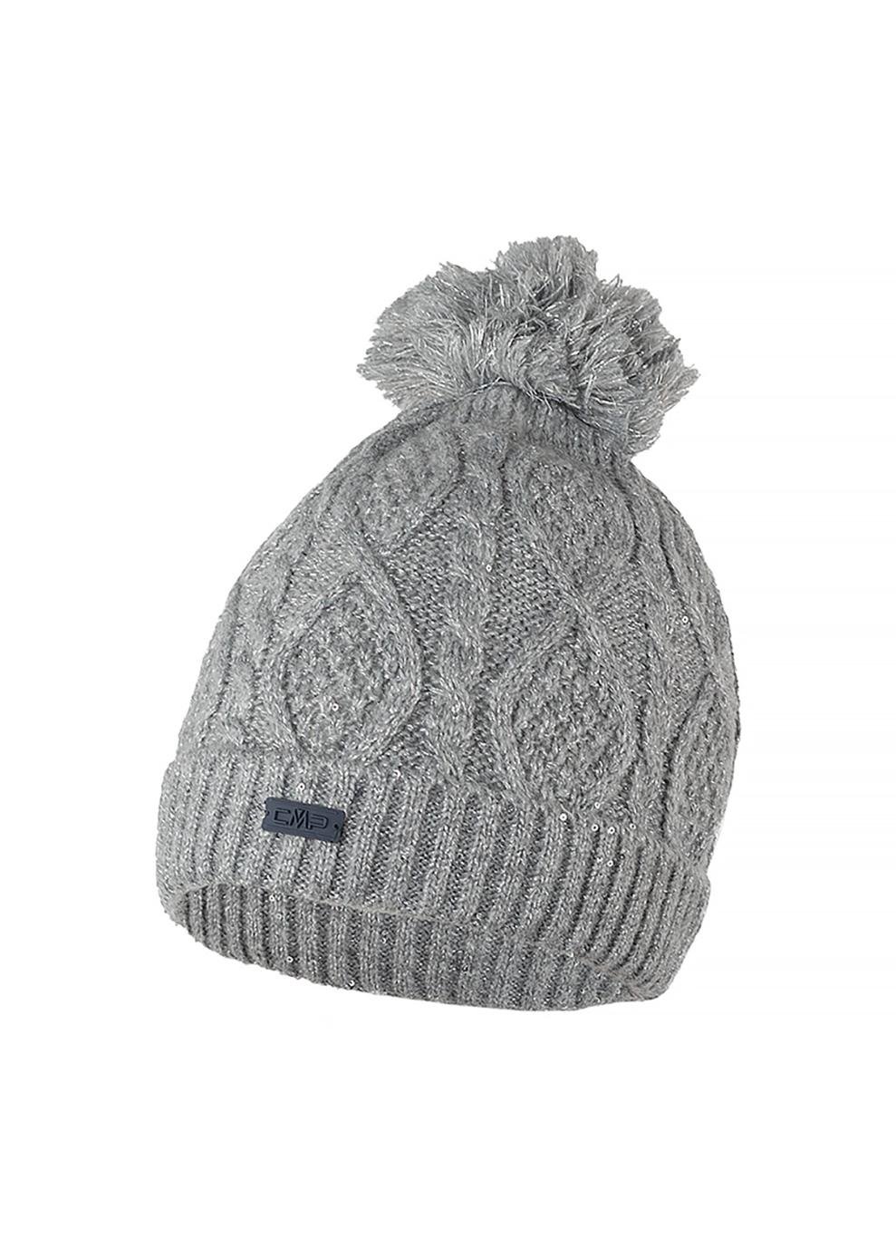 Шапка жіноча CMP WOMAN KNITTED HAT Сірий (5505608-U510)