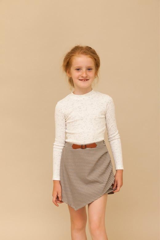 Свитер детский Gabbi DG-21-10-1 Джуниор 128 см Темно-белый (12914)