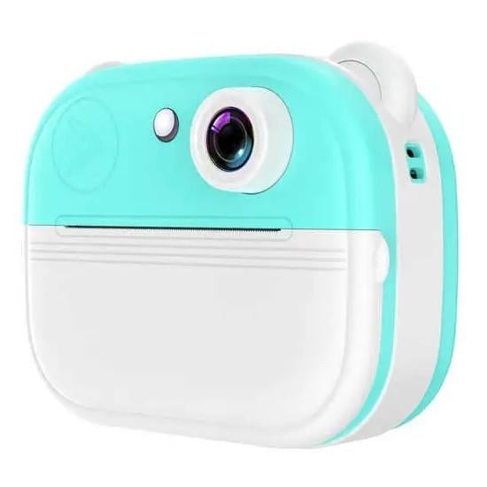 Фотоаппарат мгновенной печати Q9 2,4" USB 1 рулон бумаги Blue (3_06313)