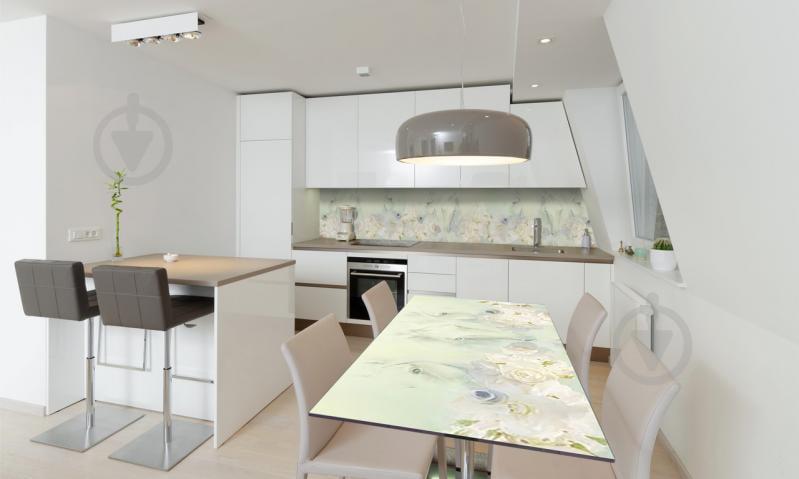 Наклейка виниловая на стол Zatarga «Нарисованные Розы» 650х1200 мм Z180692/1st Наклейка виниловая на стол Zatarga «Нарисованные Розы» 650х1200 мм Z180692/1st