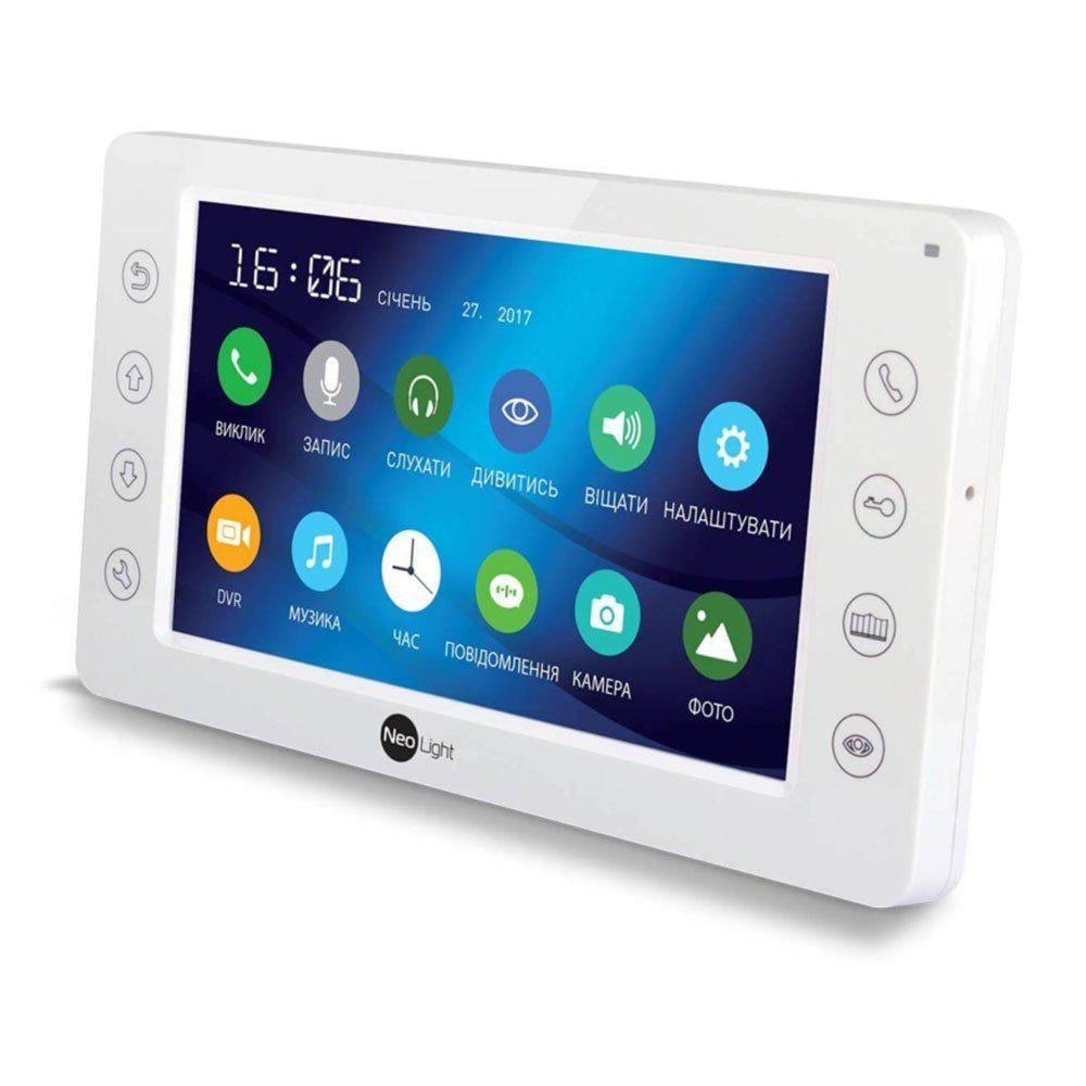 Комплект видеодомофона NeoLight KAPPA+ HD + Solo FHD Graphite (93147)