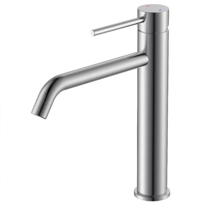 Смеситель для раковины высокий Devit Flow 550533N Никель матовый (592969)