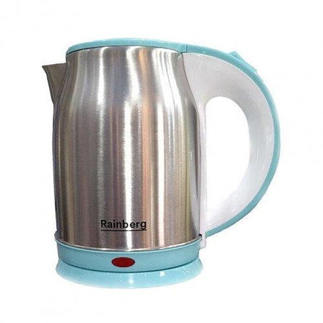 Электрочайник дисковый Rainberg RB-808 1,8 л Голубой Электрочайник дисковый Rainberg RB-808 1,8 л Голубой