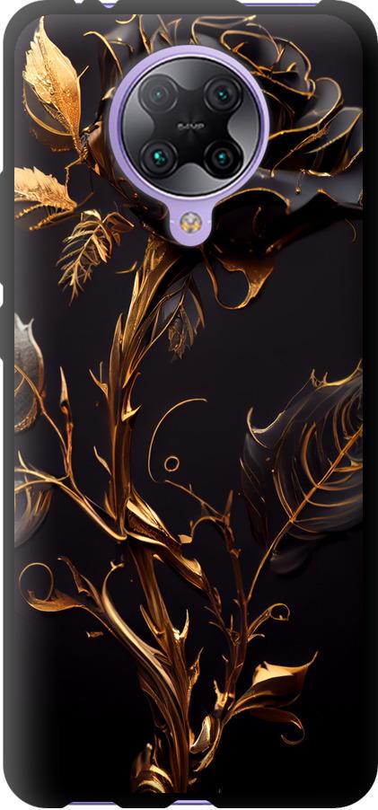 Чехол на Xiaomi Redmi K30 Pro Роза 3 (5552b-1899-42517)