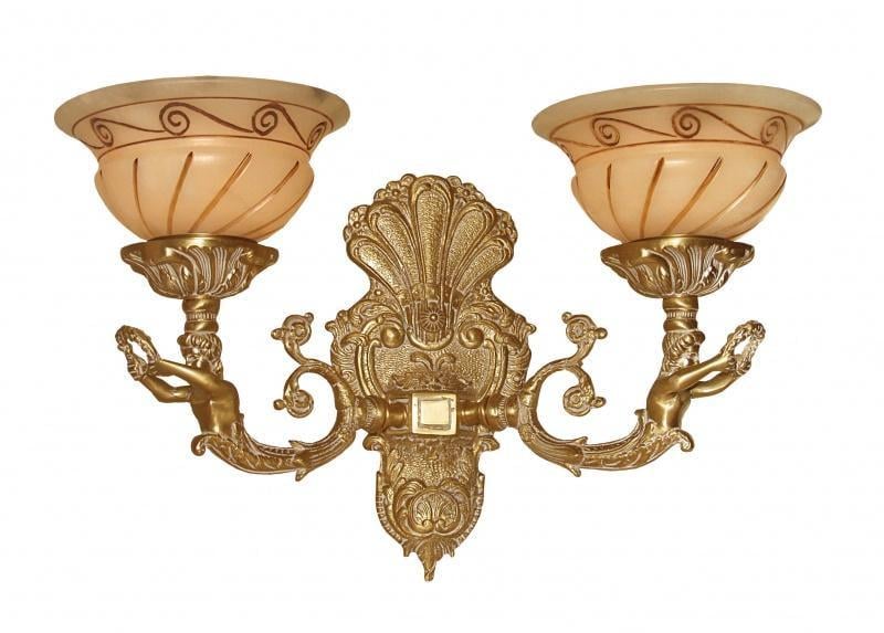 Бра настінне накладне Brille AL-103W/2 бароко