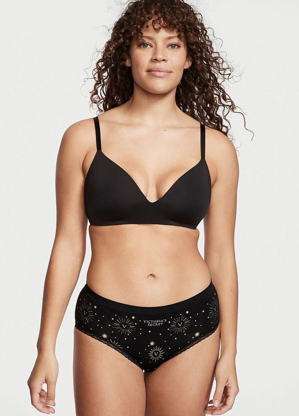 Женские трусы Victoria's Secret 1560000988272QCPM M Черный (52455391)
