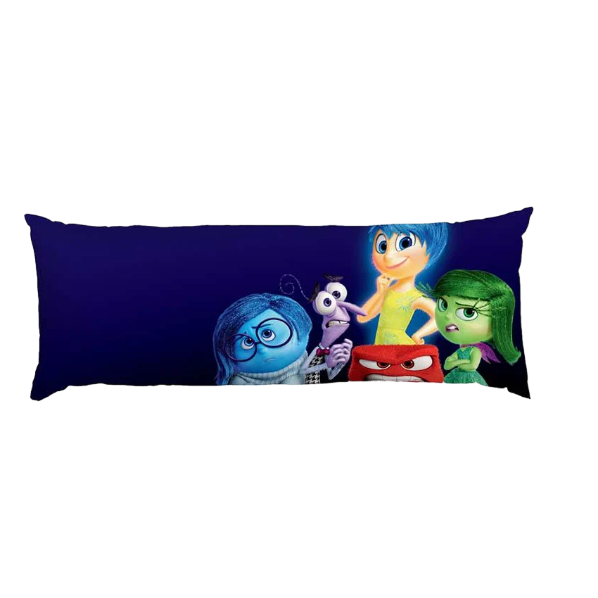 Подушка дакимакура Popular cartoon Inside out габардин 120х40 см (113851-1)
