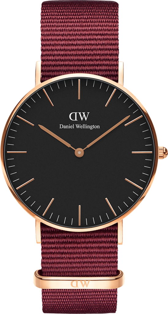 Часы кварцевые Daniel Wellington DW00100273 Classic 36 Roselyn RG Black