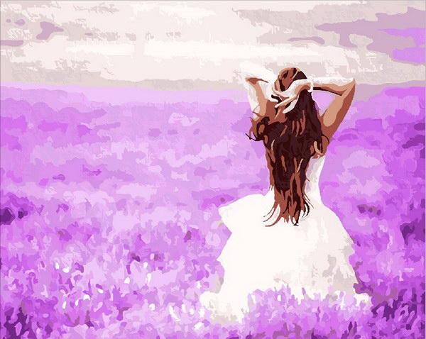 Картина по номерам Mariposa "Лавандовые мечты" 40x50 см (skl-Q2081)