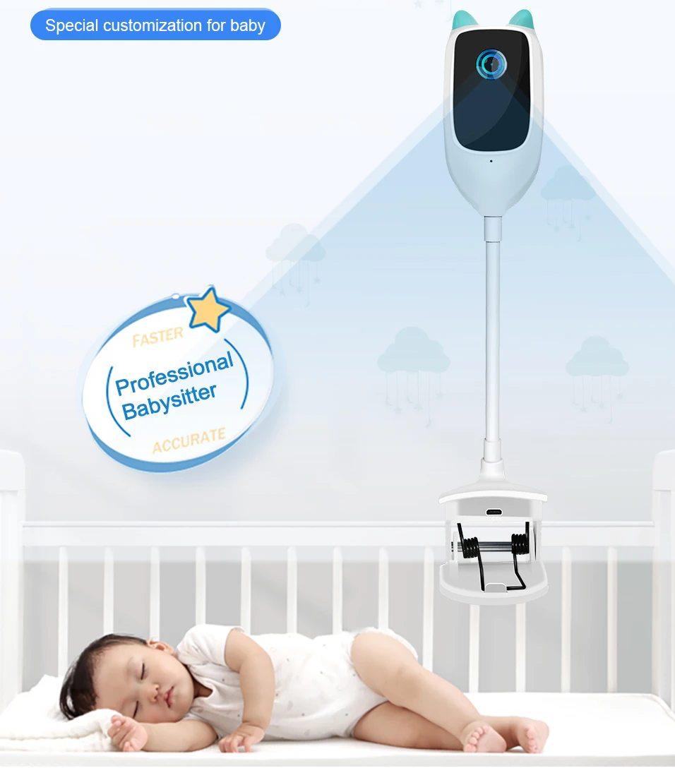 Відеоняня цифрова 3 Мп Full HD Xiaovv C1 Plus Wi-Fi Білий (29511137) - фото 13