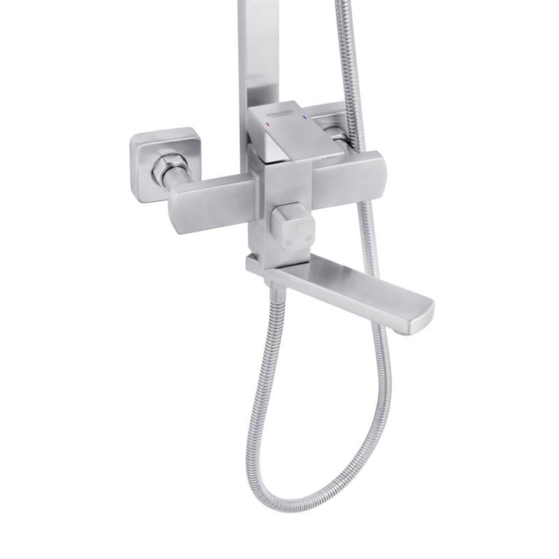 Душевая система Kroner KRP Edelstahl Kubus ESG063 (CV022978) - фото 4