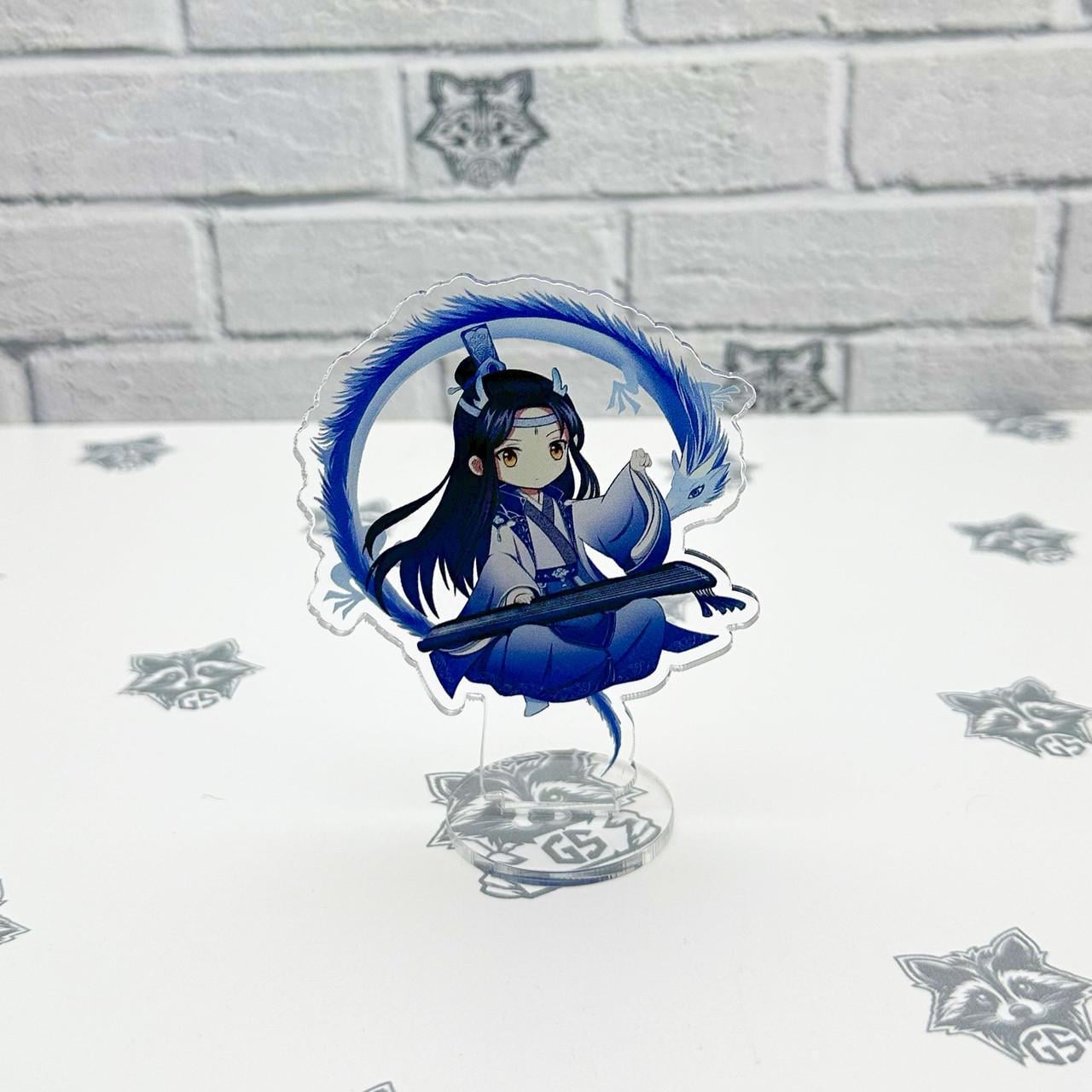Фігурка колекційна акрилова Chibi Аніме Mo Dao Zu Shi магістр диявольського культу Лань Ванцзі 2 10 см (2219799567)