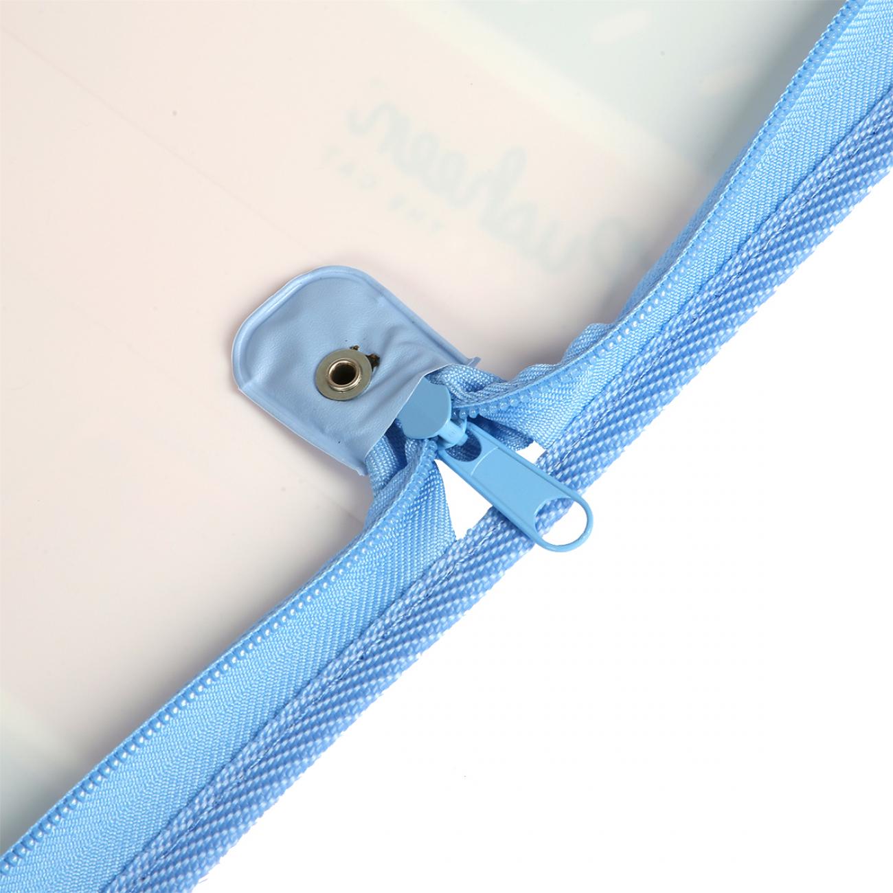 Папка-портфель шкільний YES FC Pusheen на блискавці з тканинними ручками (492316) - фото 4