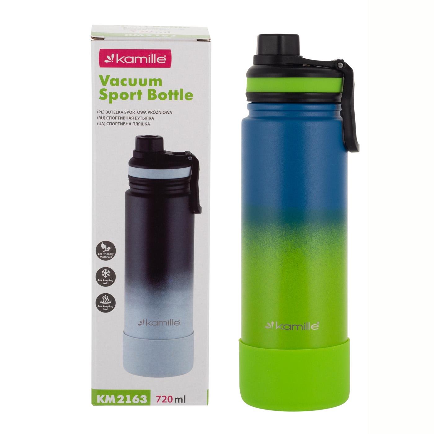 Термос для чая/для кофе Kamille из нержавеющей стали 720 мл Зеленый - фото 6 Термос для чая/для кофе Kamille из нержавеющей стали 720 мл Зеленый - фото 6