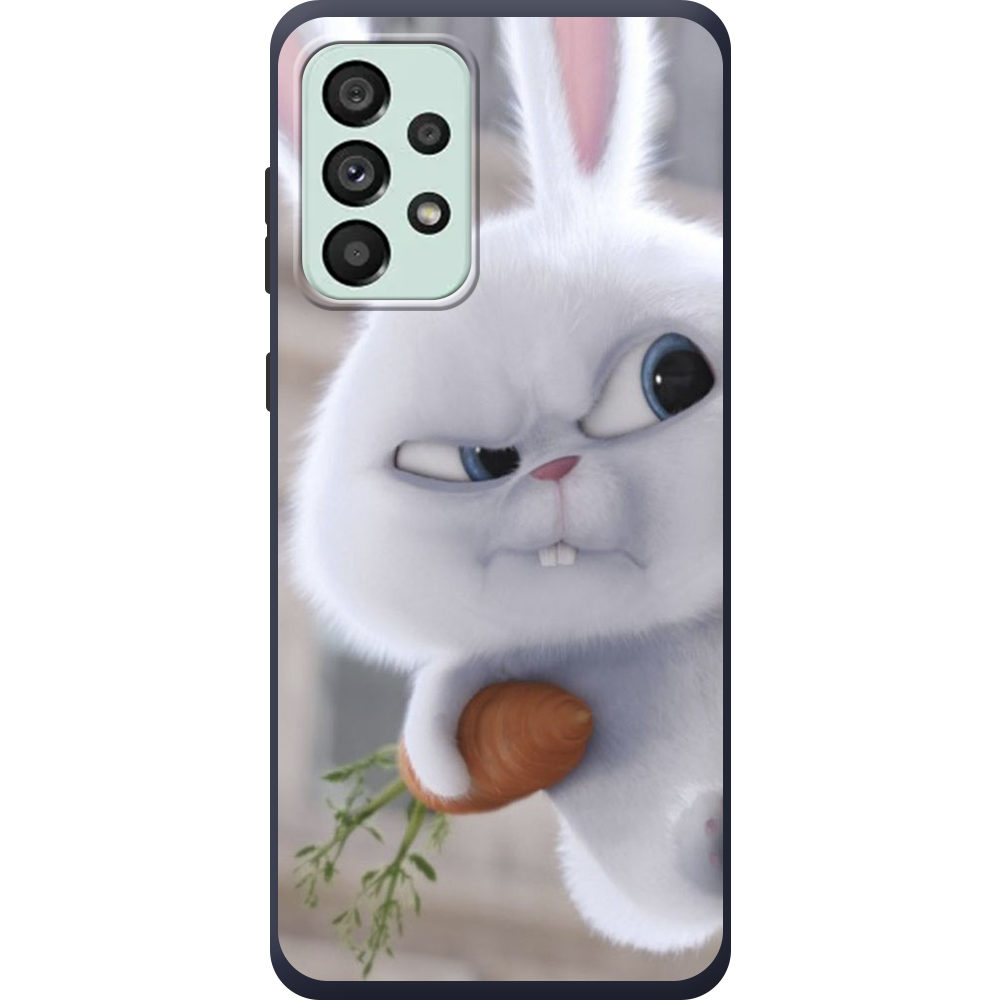 Чехол BoxFace Samsung Galaxy A53 5G (A536) Rabbit Snowball Синий силикон (44112-up1116-44171)