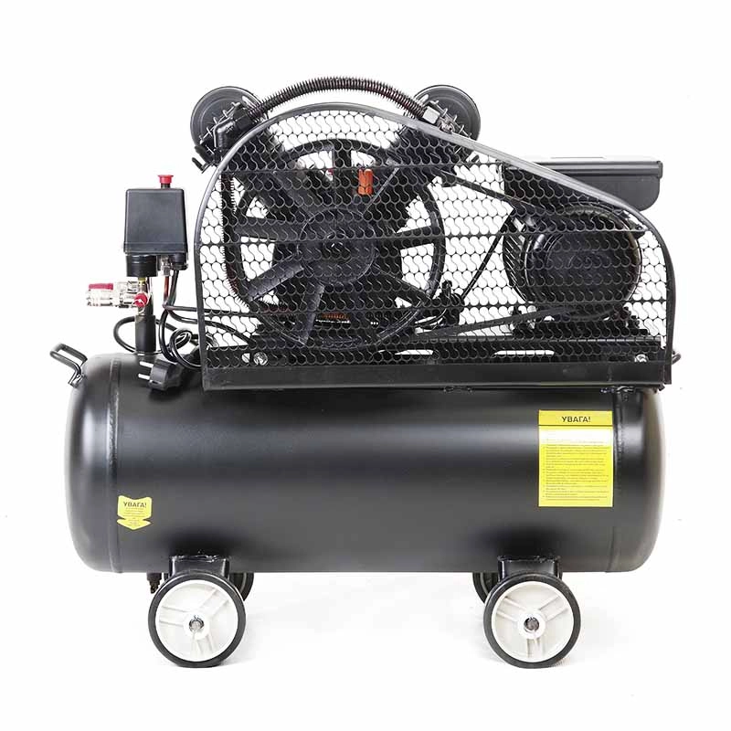 Компрессор двухцилиндровый Apro ременной OFBD-50 2,2 кВт 402 л/мин 8 бар 50 л 2 крана/масло 0,5 л (850181) - фото 3 Компрессор двухцилиндровый Apro ременной OFBD-50 2,2 кВт 402 л/мин 8 бар 50 л 2 крана/масло 0,5 л (850181) - фото 3