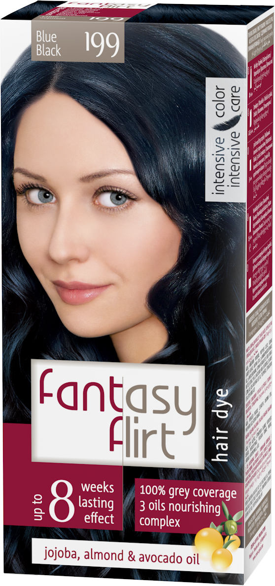 Краска для волос Fantasy FLIRT 199 Сине - черный (10757289)