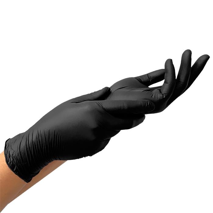 Перчатки нитриловые MediOk Eclipse неопудренные M 100 шт. Черный (EclipseM) - фото 3 Перчатки нитриловые MediOk Eclipse неопудренные M 100 шт. Черный (EclipseM) - фото 3