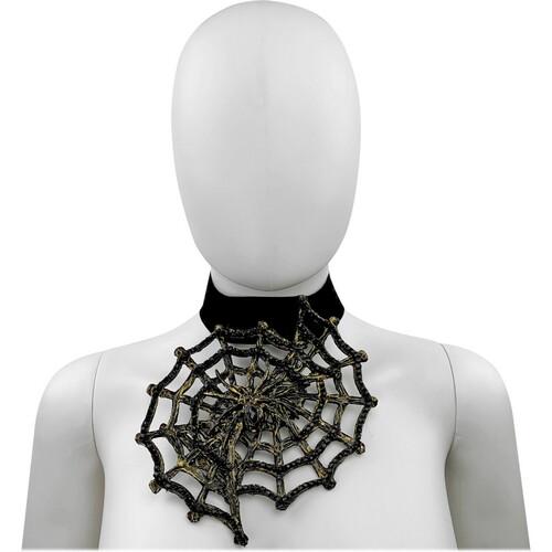 Чокер Spider Queen Seta Decor 24-507BLK-GL Чокер Spider Queen Seta Decor 24-507BLK-GL