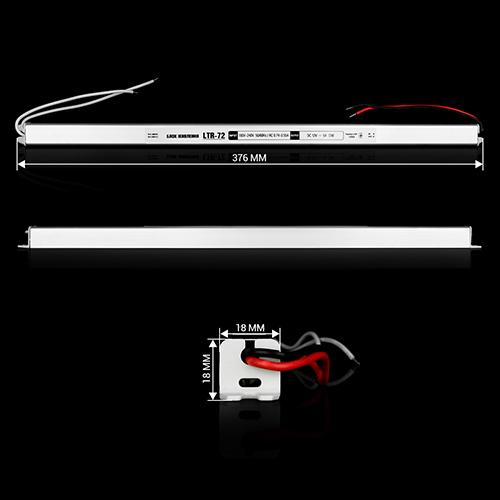 Блок питания OEM DC12 72 W 6 А LTR-72-12 stick - фото 2