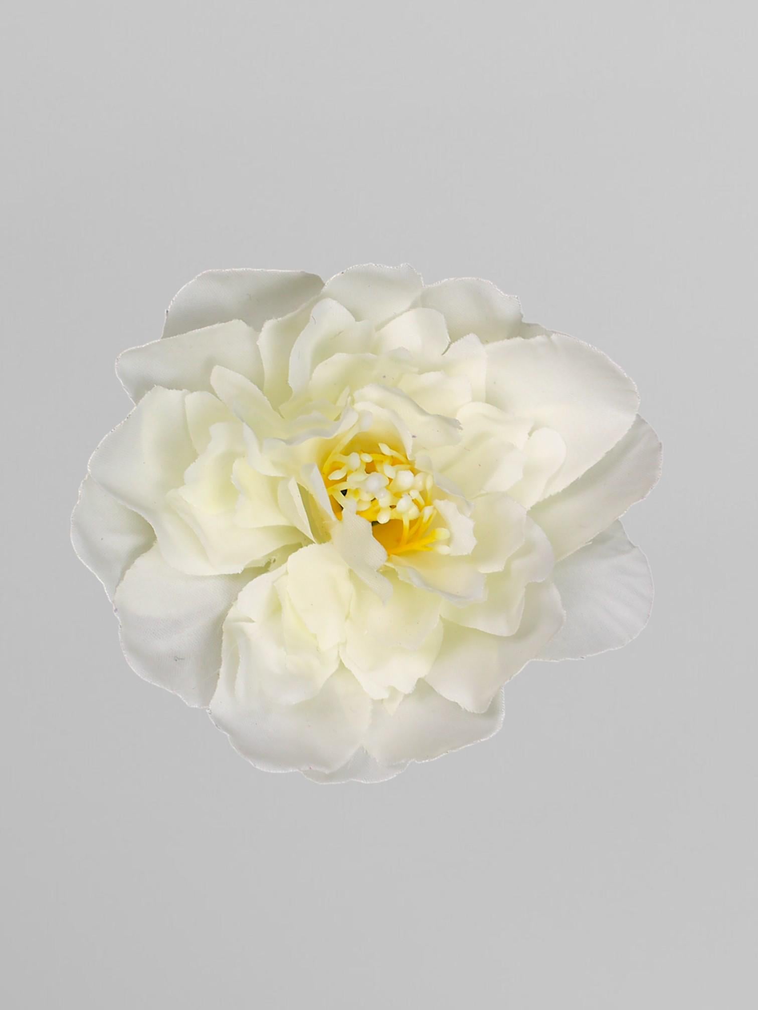 Голівка штучної півонії 7 см Айворі (К05062)