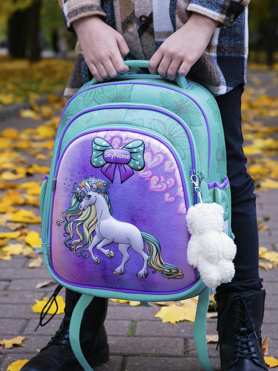 Ранец школьный для девочек SkyName 5022 для 1-4 класса (1619631077) - фото 2 Ранец школьный для девочек SkyName 5022 для 1-4 класса (1619631077) - фото 2