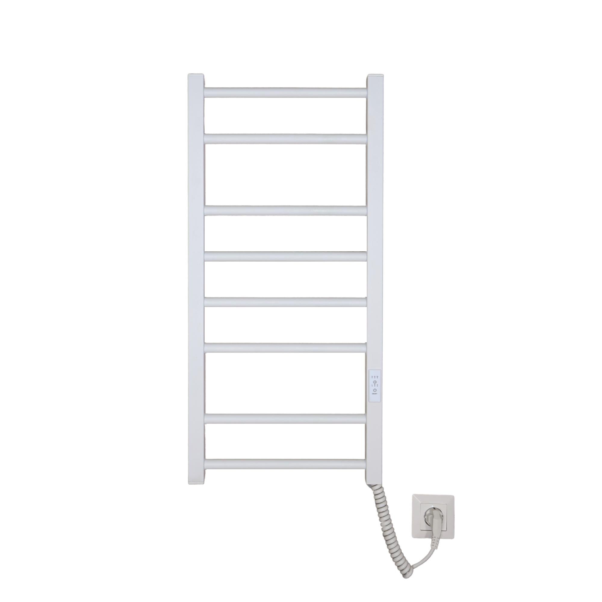 Полотенцосушитель электрический Carino Nicola с контроллером 790x370 мм Белый матовый (N7937FWM)