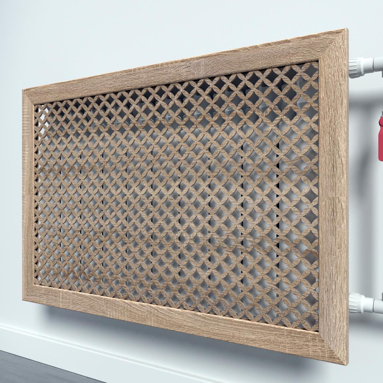 Решетка-экран на батарею SMARTWOOD 1500 Чорный (R20415107)