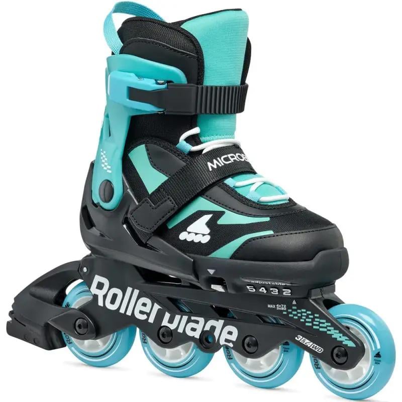 Ролики розсувні Rollerblade Microblade р. 36-40,5 Black/Light Blue