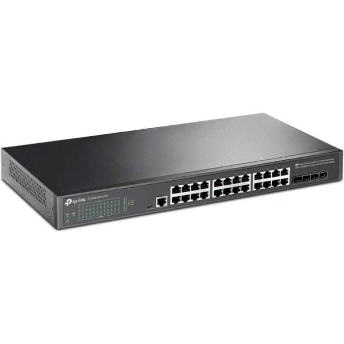 Коммутатор TP-Link JetStream TL-SG3428X-UPS управляемый L2+ 24-портовый гигабитный (598658) - фото 1