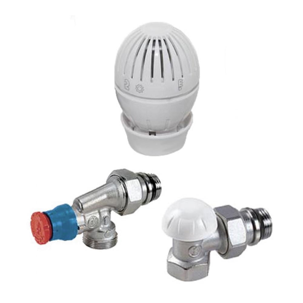 Комплект термостатический угловой Giacomini R470FX023 1/2х1/2" (80287)