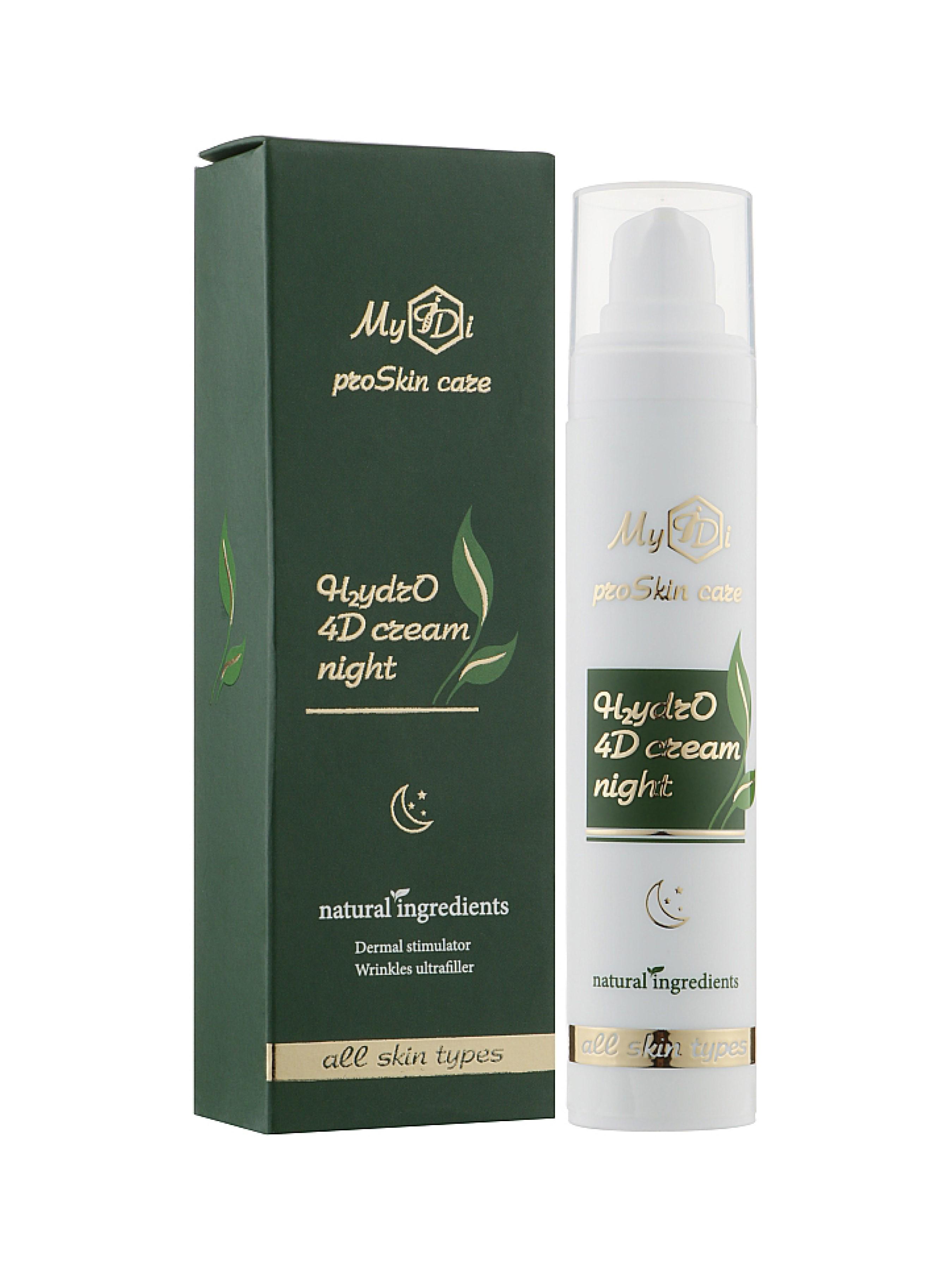 Крем нічний зволожуючий MyIDi H2ydrO 4D night cream 50 мл (4821284851043)