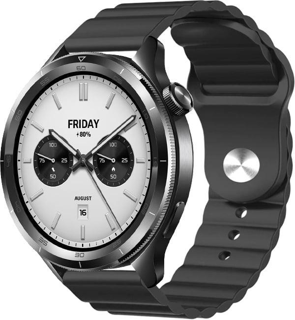 Ремешок Wave для смарт-часов Xiaomi Watch S4 47 мм Black (40614-2B)