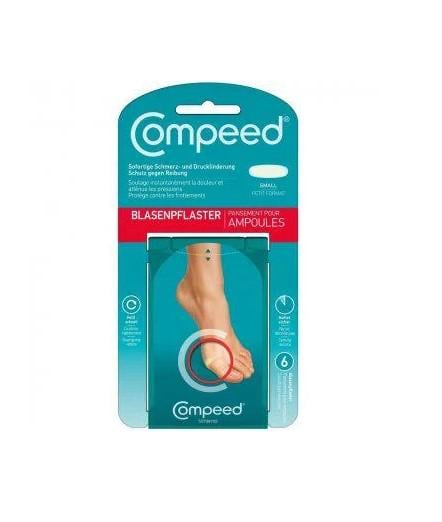 Медицинские пластыри для заживления волдырей на пальцах ног Compeed Small 6 шт. - фото 1