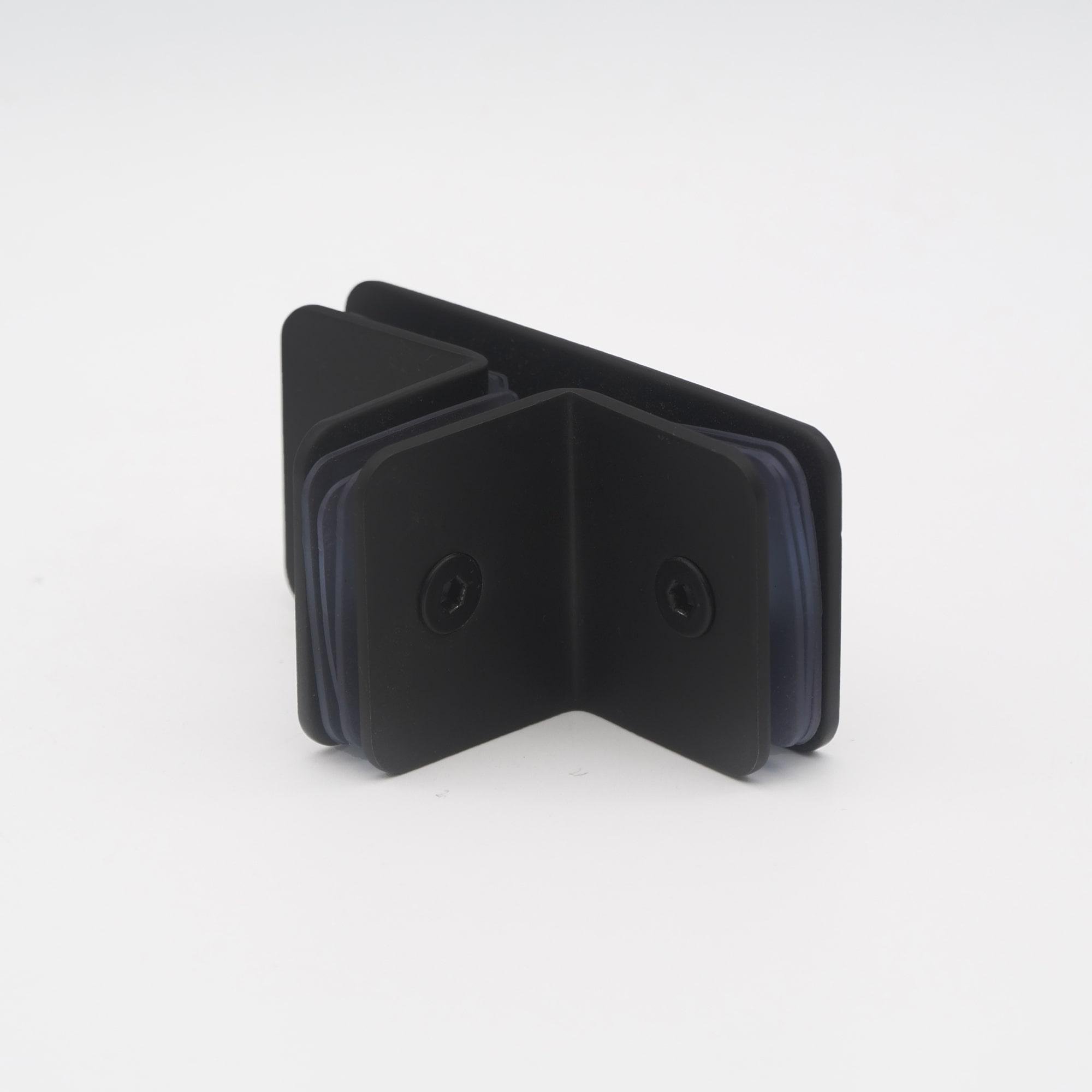 Стеклодержатель для 3-х стекол 90/90/90 градусов нержавеющая сталь Черный - фото 3 Стеклодержатель для 3-х стекол 90/90/90 градусов нержавеющая сталь Черный - фото 3