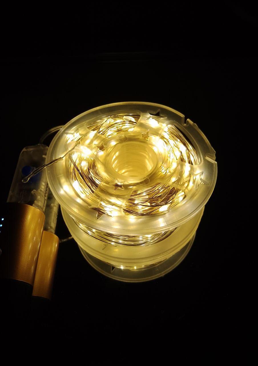 Гірлянда від USB краплі 50 м 500 LED 8 режимів з пультом Теплий білий - фото 3 Гірлянда від USB краплі 50 м 500 LED 8 режимів з пультом Теплий білий - фото 3